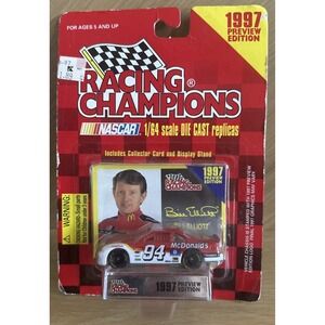 Racing Champions NASCAR 1/64 diecast #94 McDonalds Bill Elliott 1997 Reese's NIP